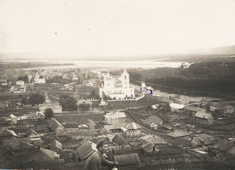 Фото. Кузнецк: вид с крепости. 1924 г.